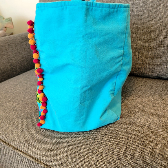Debbie Katz Hobo Style South Large South Beach Bag Beautiful Multicolor C5 - Picture 7 of 16